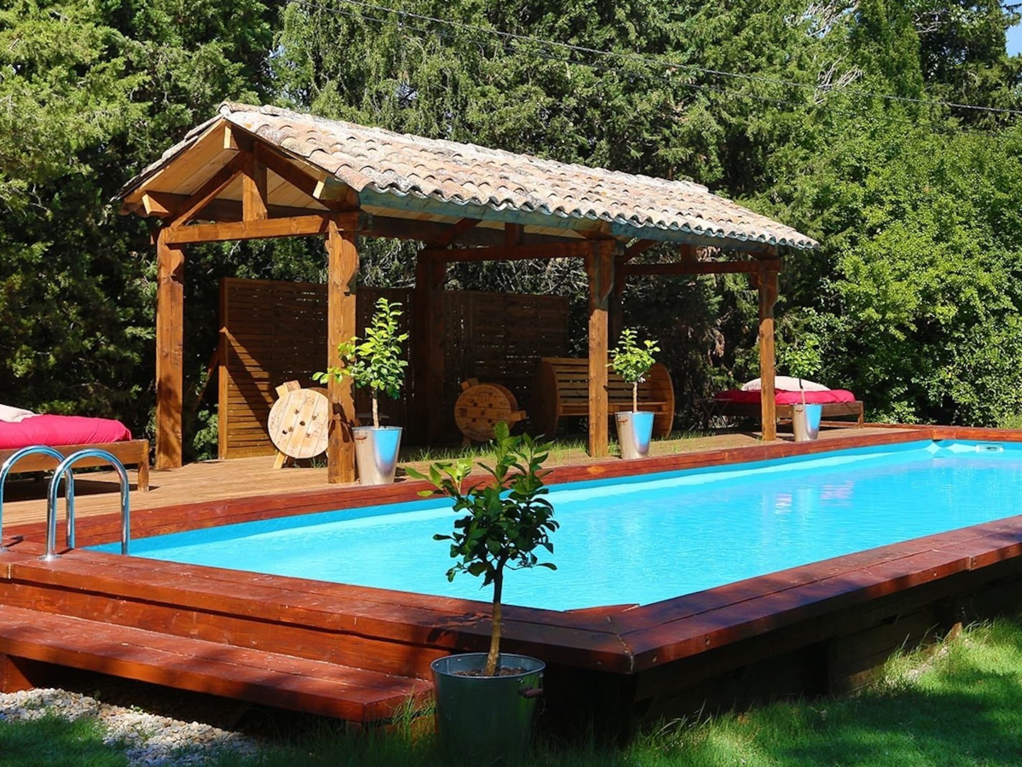 Bed and Breakfast Campagne Baudeloup LʼIsle-sur-la-Sorgue Exterior foto